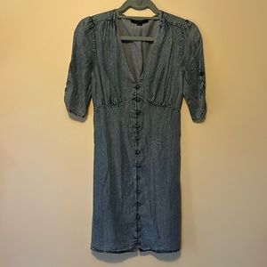 ALLSAINTS Soft Chambray-styled Dress - SZ S